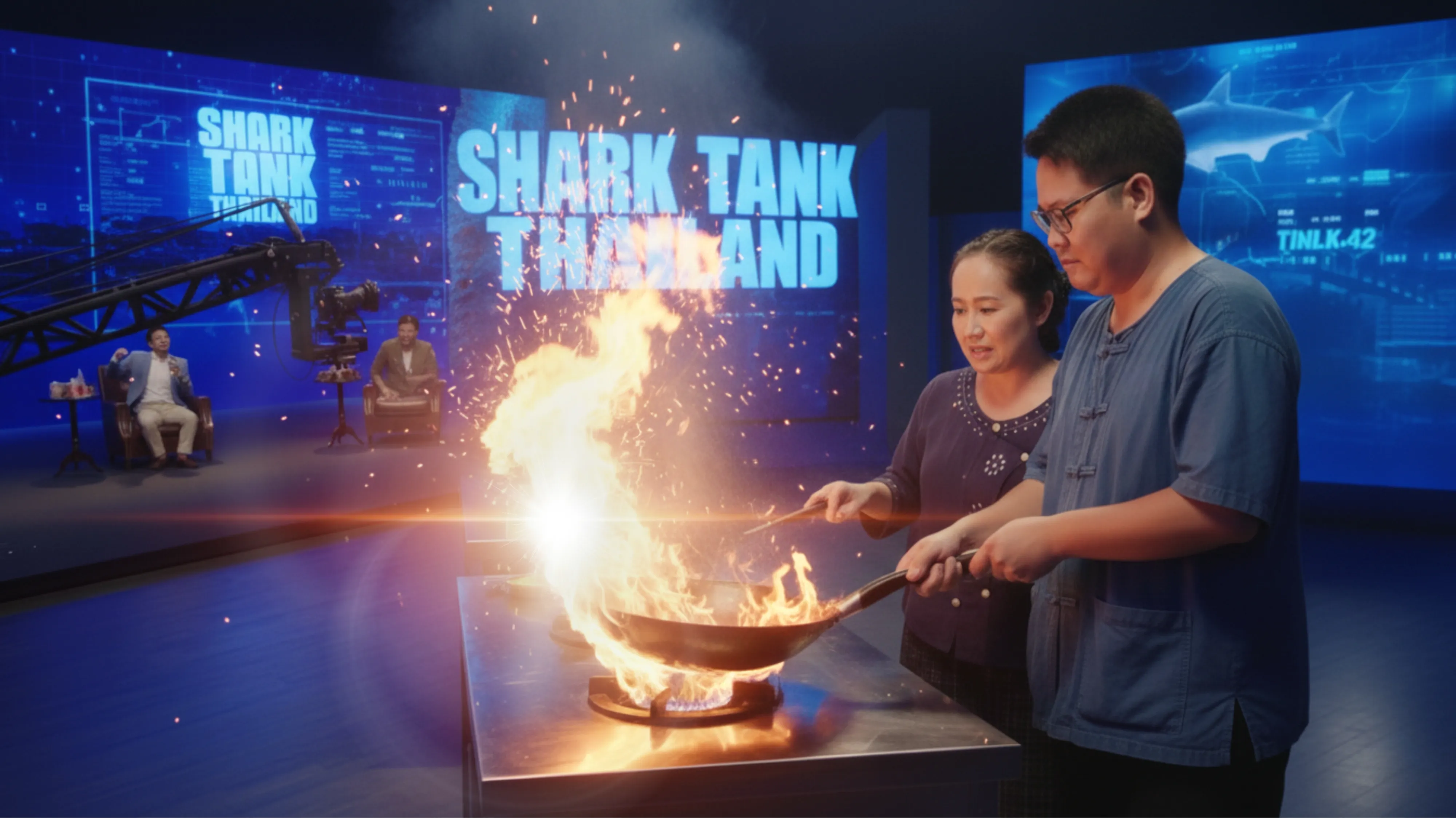 phillip-cooking-with-fire-shark-tank